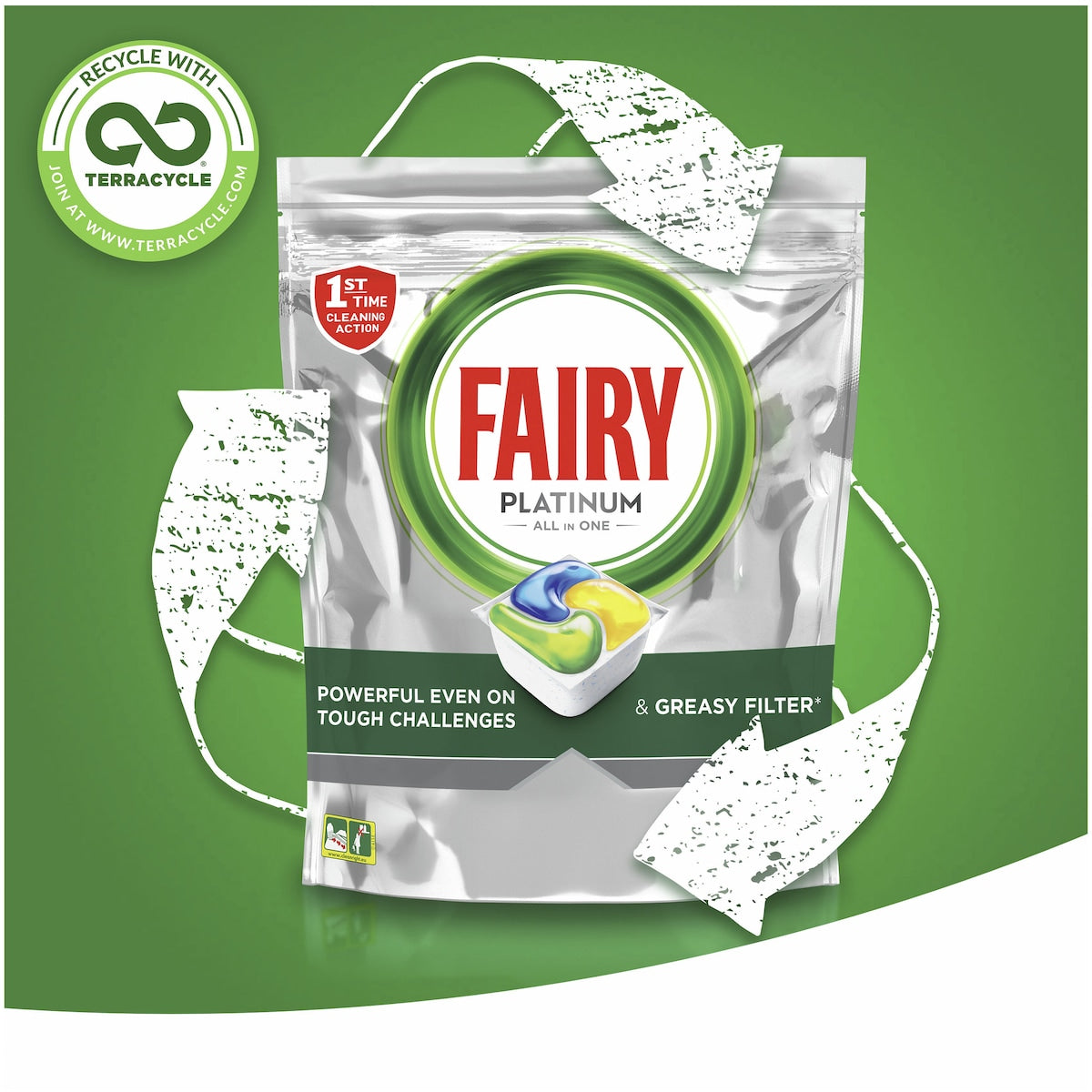 Fairy Platinum Dishwashing Tablets 41 Pack