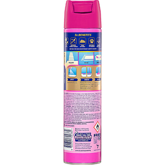 Vanish Preen Gold 3 In 1 Carpet Cleaning Foam Spray 600ml