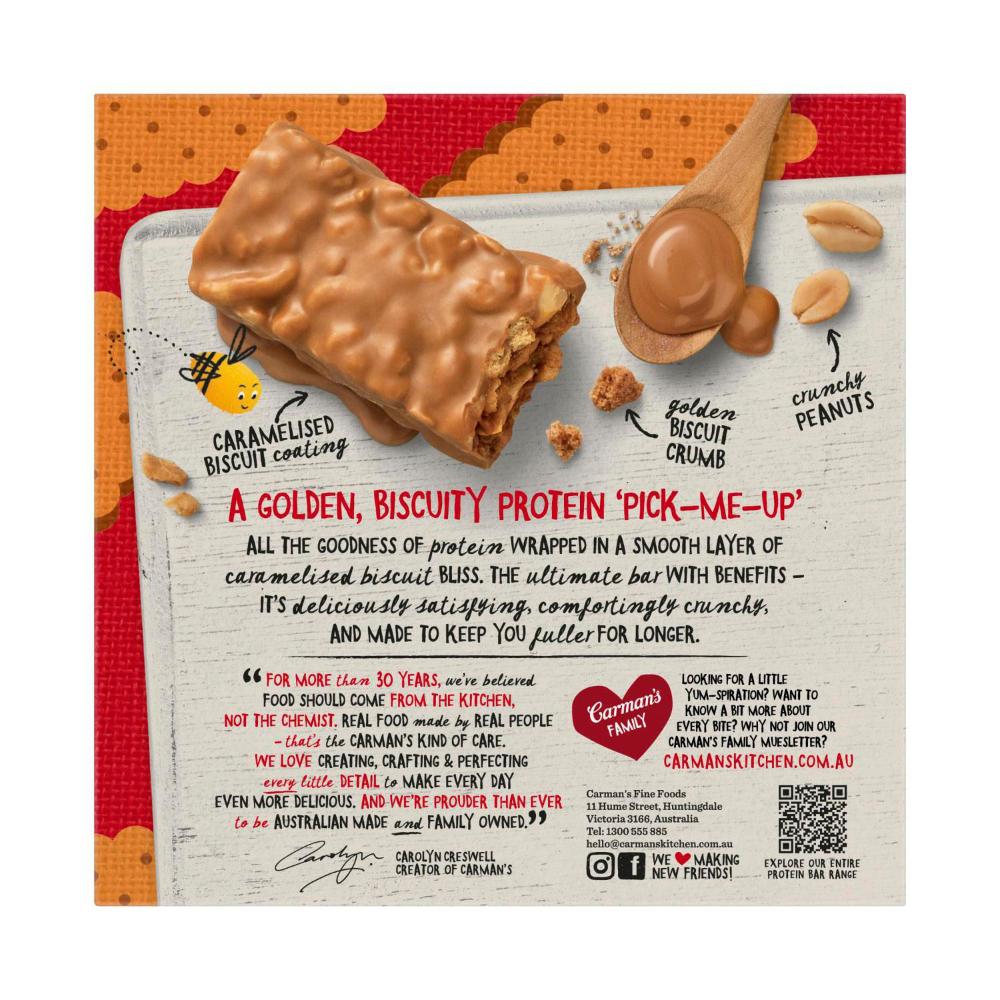 Carman's Protein Bars Caramelised Biscuit 5 Pack - 200g