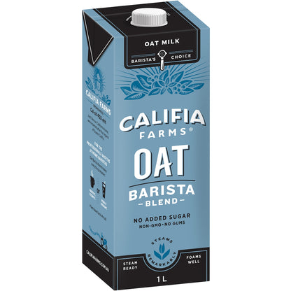 Califia Farms Barista Oat Long Life Milk Uht 1l