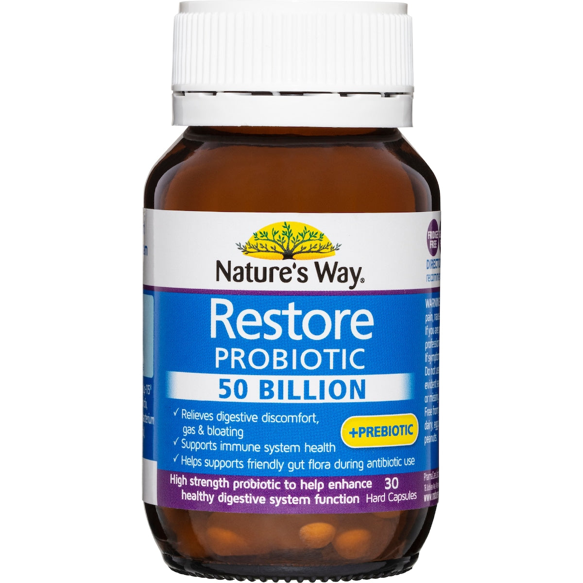 Natures Way Restore Probiotic 50 Billion 30 Pack