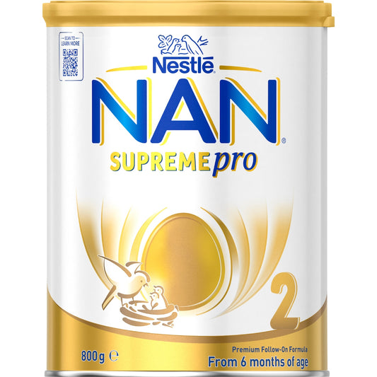 Nan Supremepro 2 Follow-on Baby Formula Powder 6-12m 800g