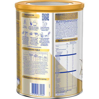 Nan Supremepro 2 Follow-on Baby Formula Powder 6-12m 800g