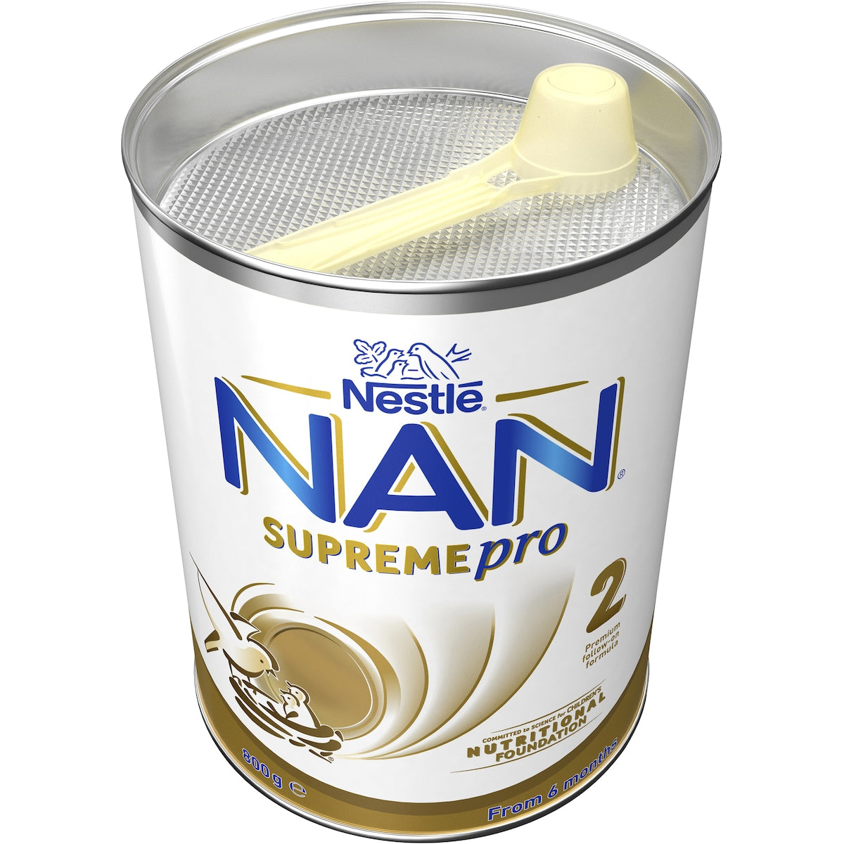 Nan Supremepro 2 Follow-on Baby Formula Powder 6-12m 800g