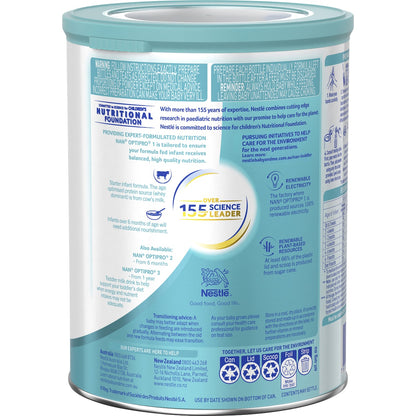Nan Optipro 1 Infant Formula Newborns Suitable From Birth 800g