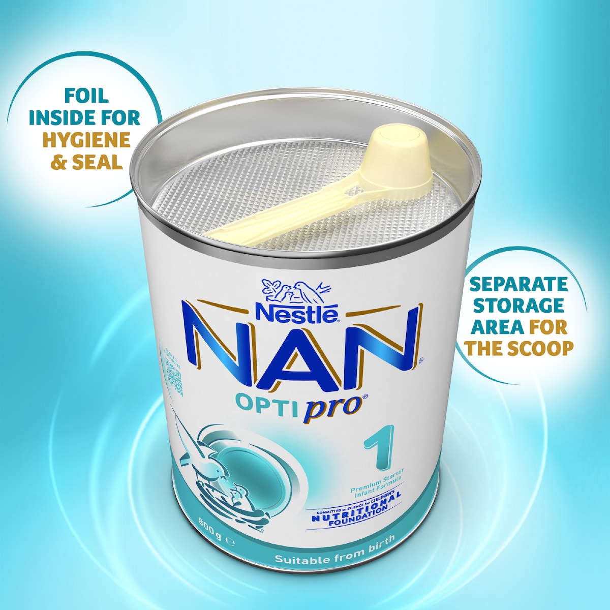Nan Optipro 1 Infant Formula Newborns Suitable From Birth 800g