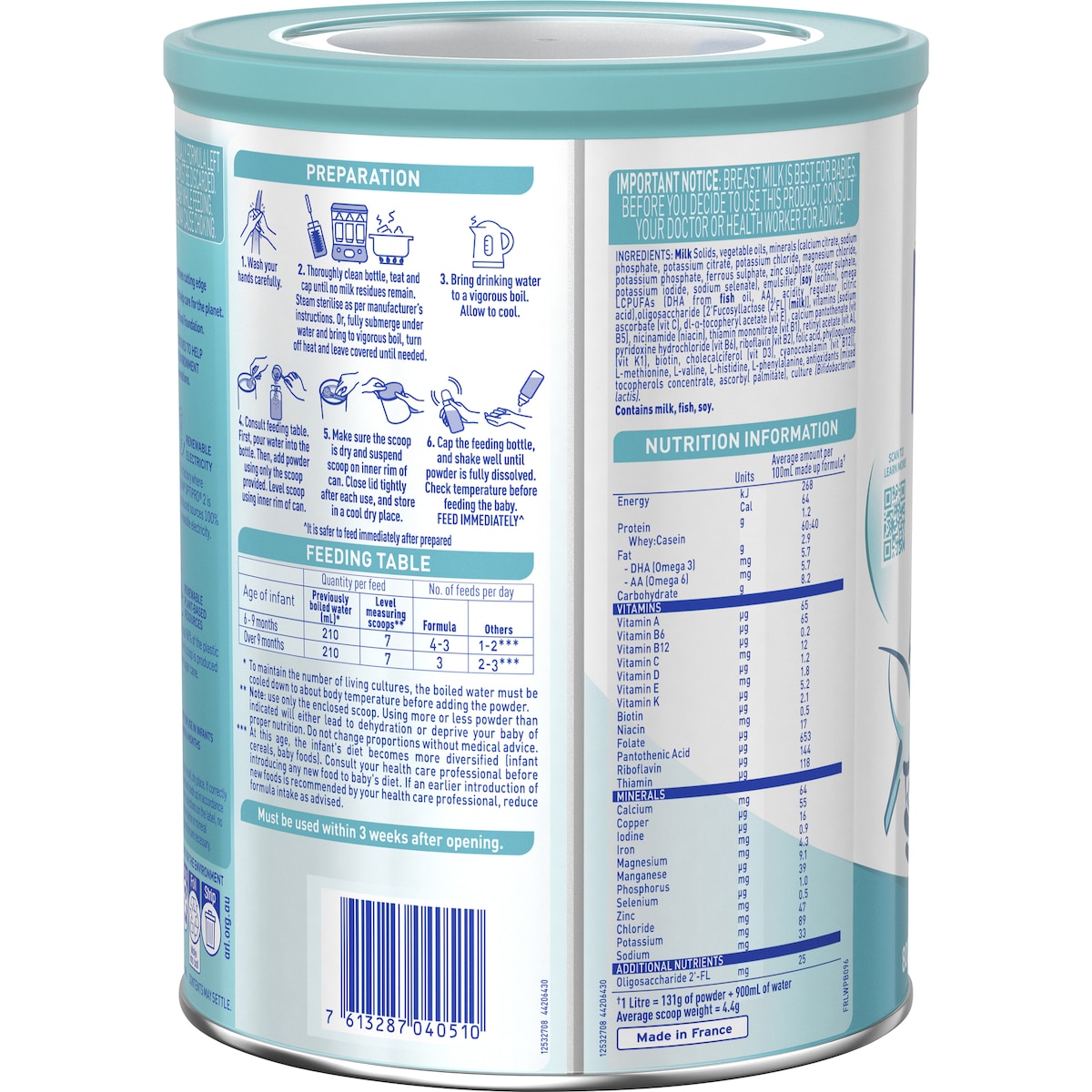 Nan Optipro 2 Follow-on Baby Formula From 6-12m 800g