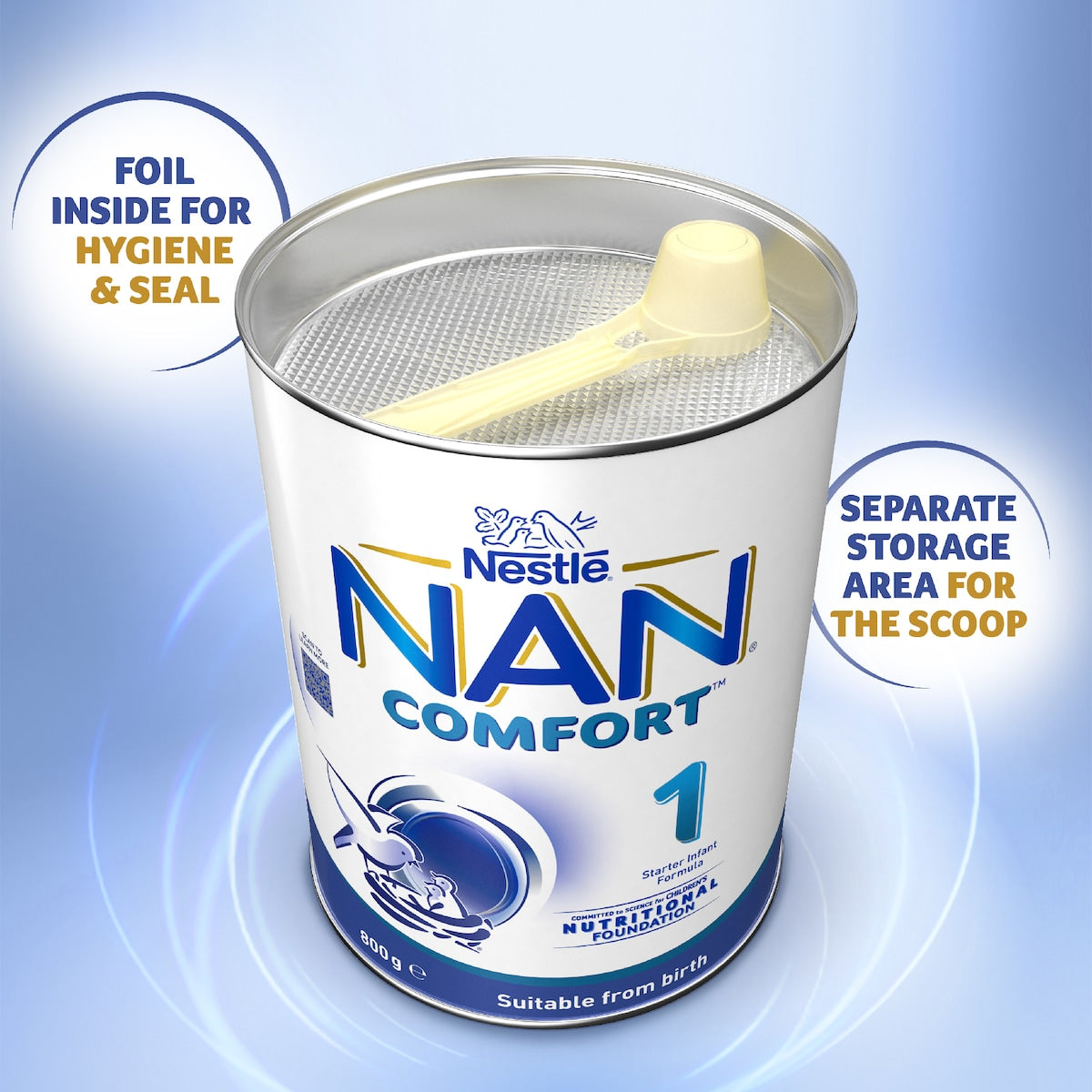 Nan Comfort 1 Infant Formula Newborns Suitable From Birth 800g