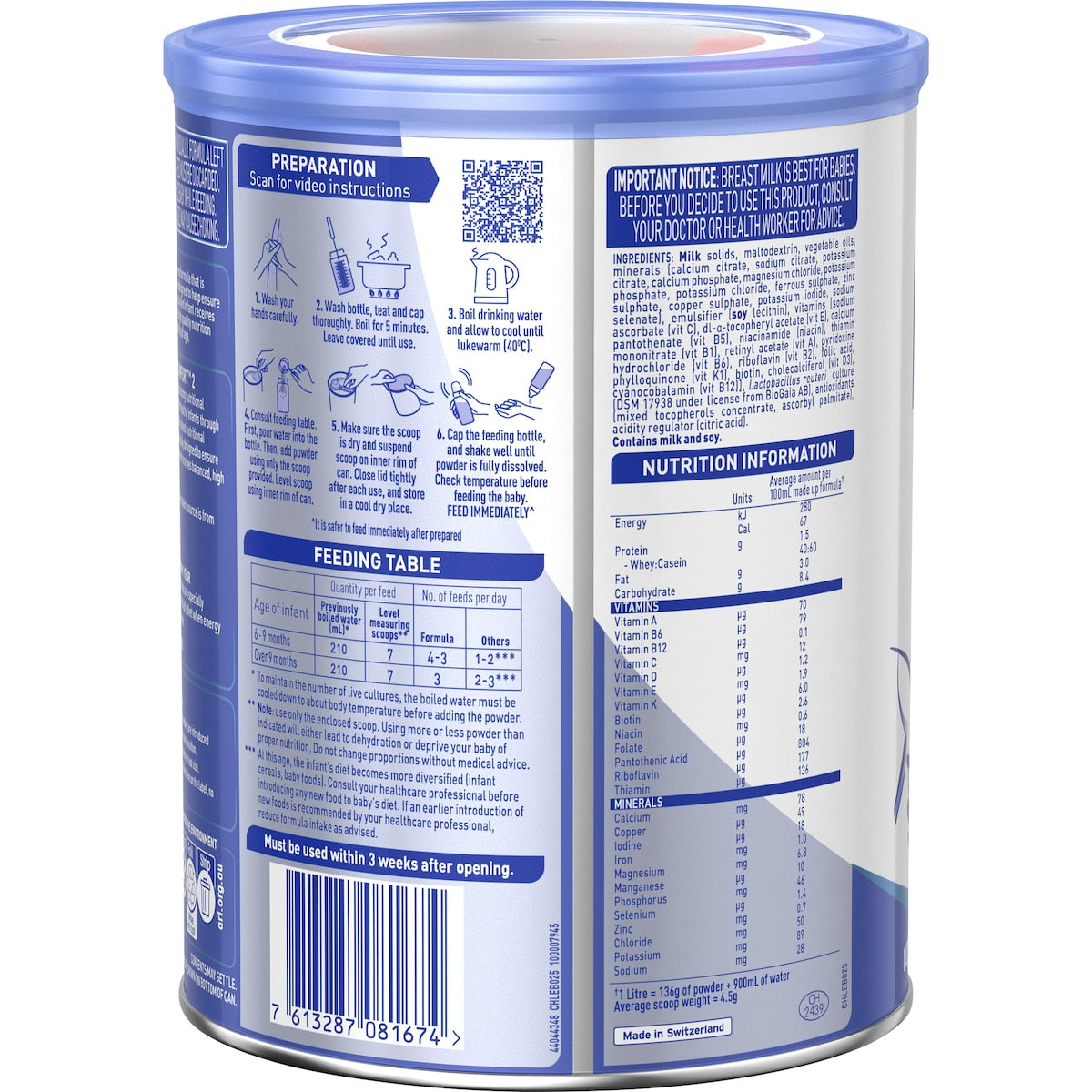 Nan Comfort 2 Follow-on Baby Formula From 6-12m 800g
