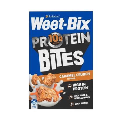 Sanitarium Weet-bix Protein Bites Caramel Crunch - 510g