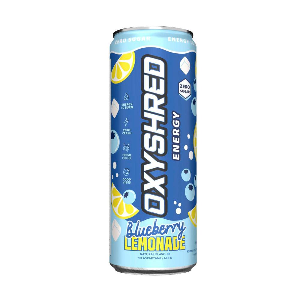 Oxyshred Energy Rtd Blueberry Lemonade - 355mL