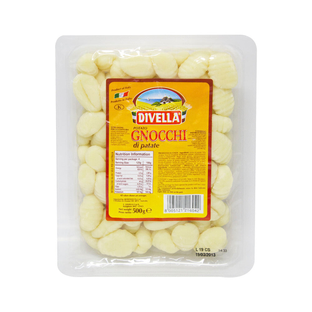 Divella Potato Gnocchi Di Patate - 500g