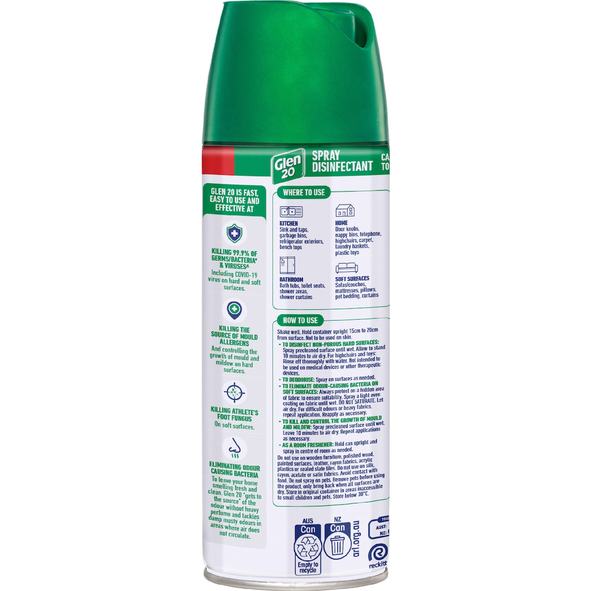 Glen 20 All In One Original Disinfectant Spray 300g