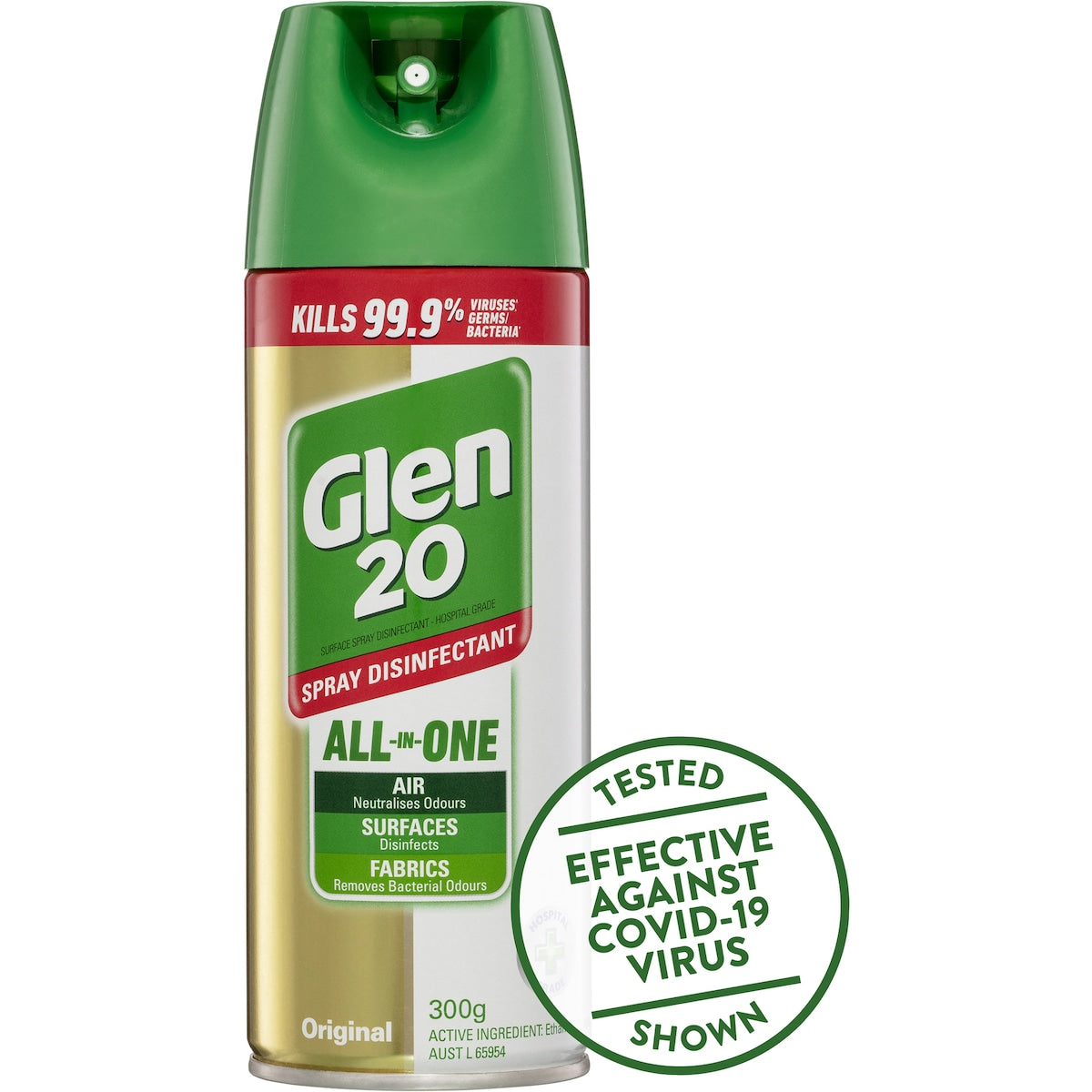 Glen 20 All In One Original Disinfectant Spray 300g