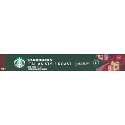Starbucks By Nespresso Italian Roast Coffee Pods 10 Pack