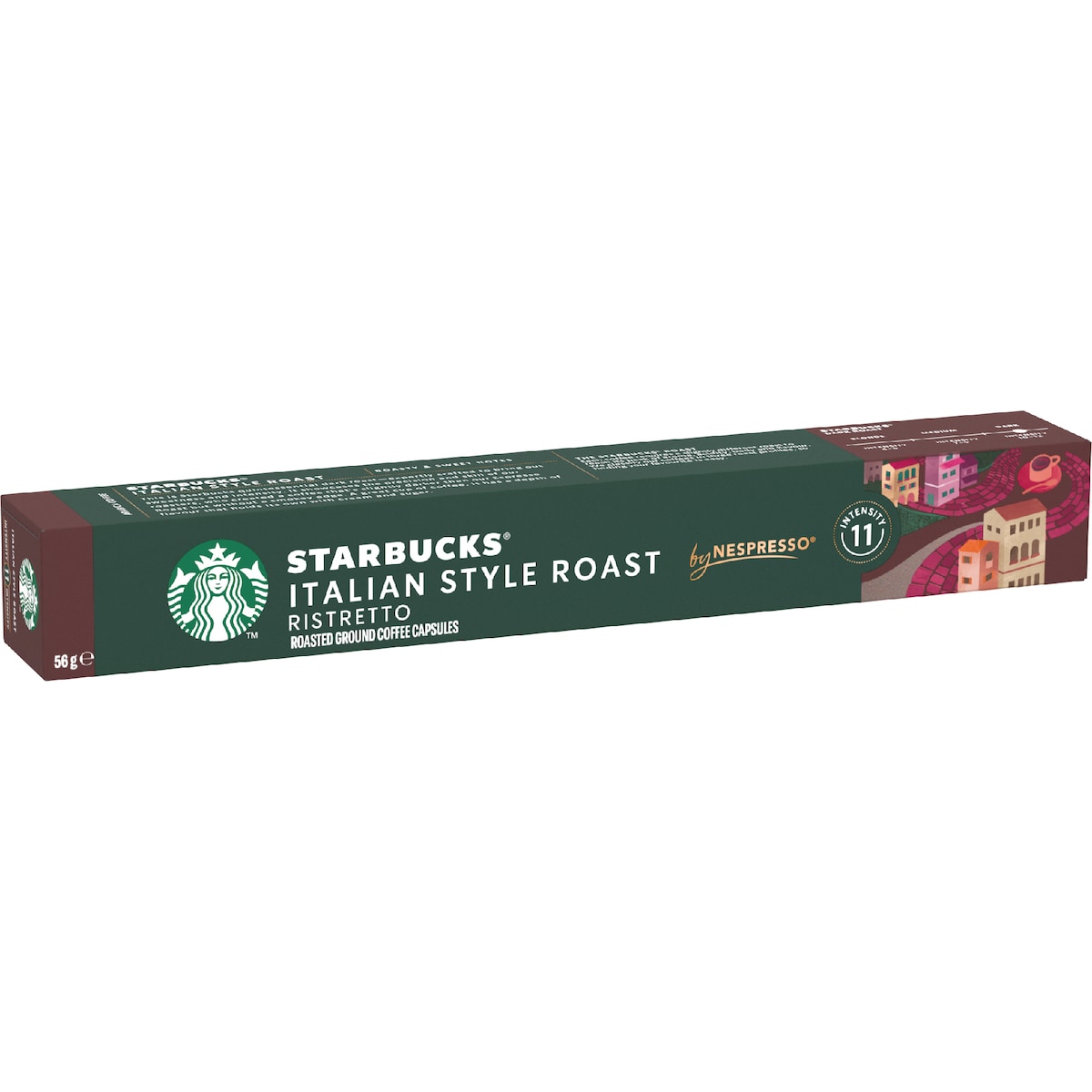 Starbucks By Nespresso Italian Roast Coffee Pods 10 Pack