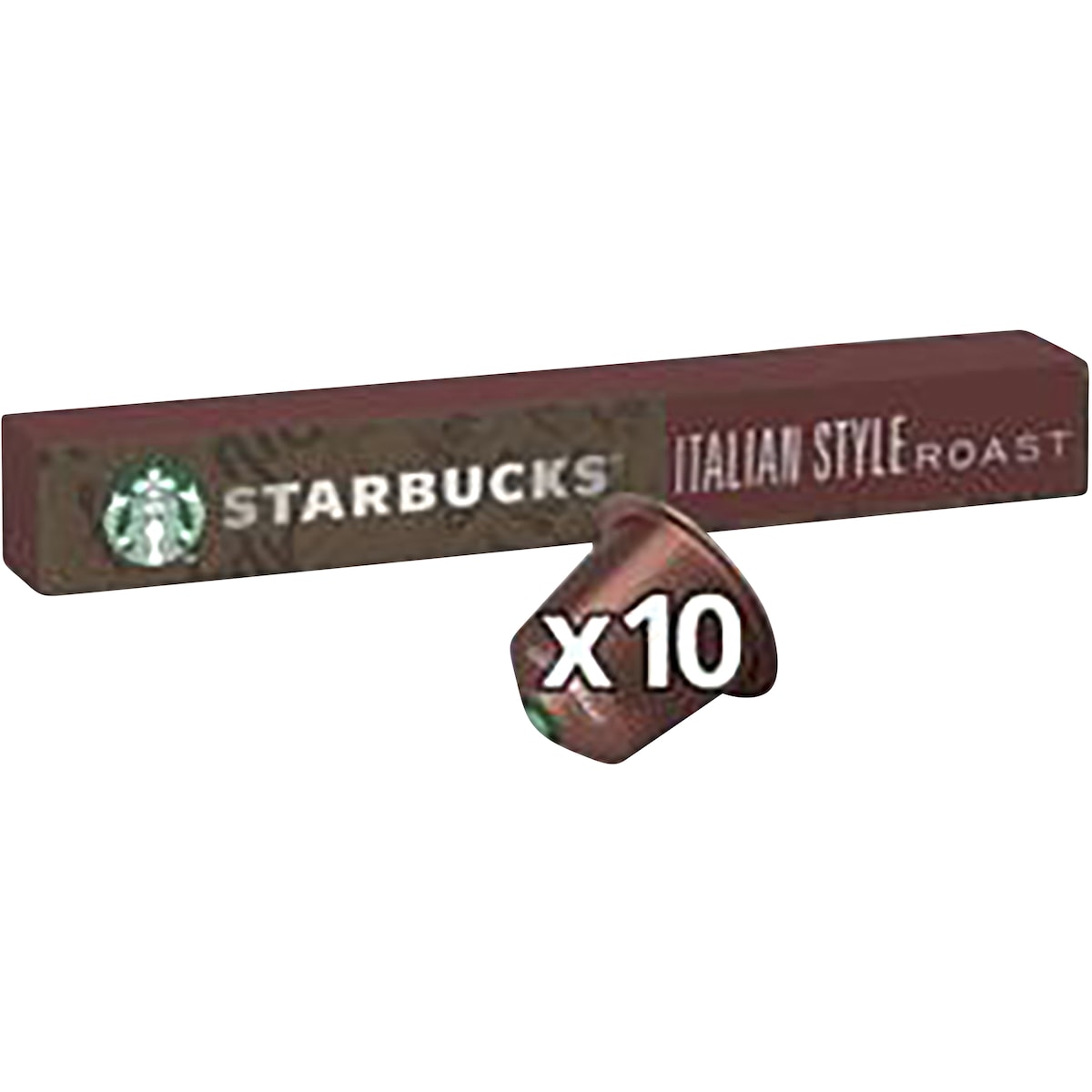 Starbucks By Nespresso Italian Roast Coffee Pods 10 Pack