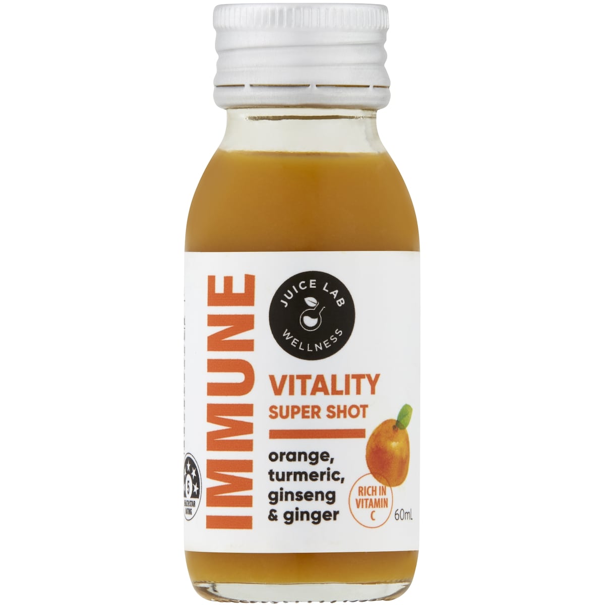 The Juice Lab Wellness Immune Vitality Super Shot 60ml