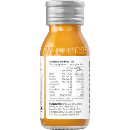 The Juice Lab Wellness Immune Vitality Super Shot 60ml