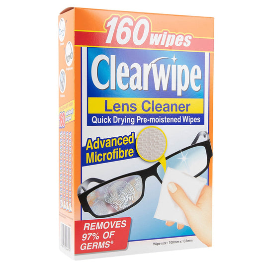 Clearwipe Lens Cleaner 160 Pack