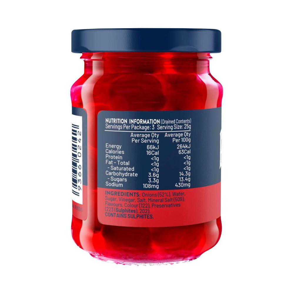 Aristocrat Red Cocktail Onions - 150g
