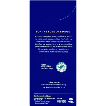 Tetley Decaffeinated Tea Bags 100 Pack
