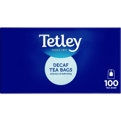 Tetley Decaffeinated Tea Bags 100 Pack