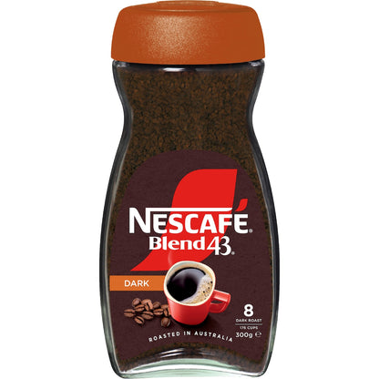 Nescafe Blend 43 Dark Roast Instant Coffee Jar 300g