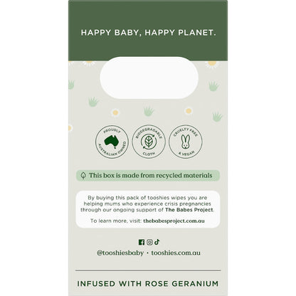 Tooshies Baby Wipes Aloe Vera & Chamomile 280 Pack