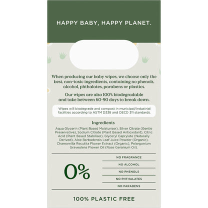 Tooshies Baby Wipes Aloe Vera & Chamomile 280 Pack