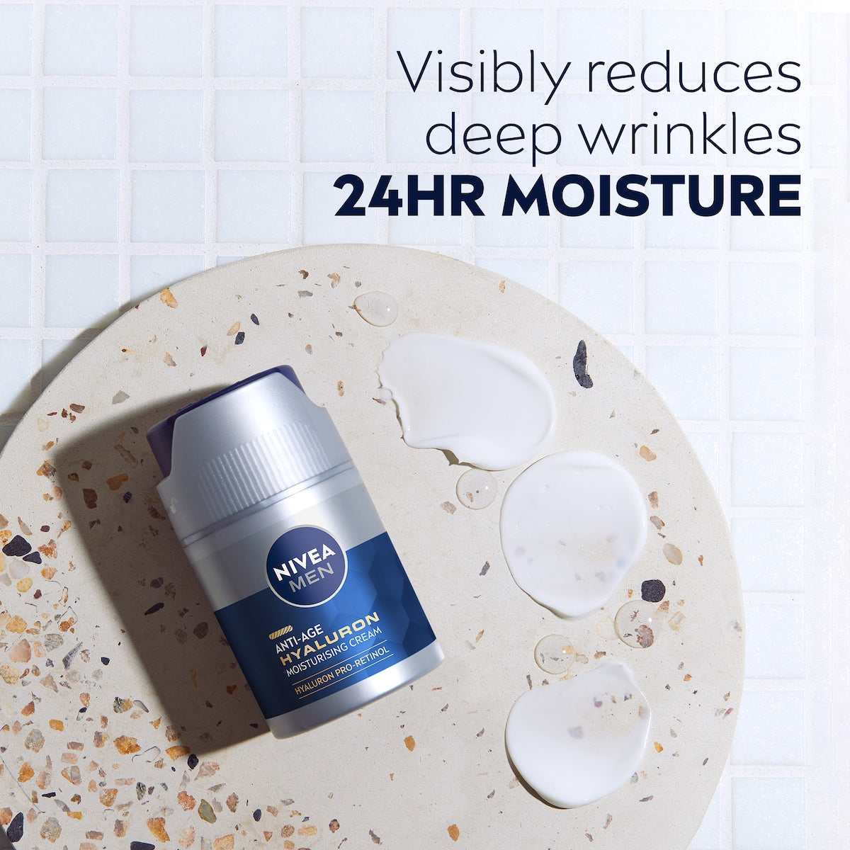 Nivea Men Anti Age Hyaluron Face Moisturising Cream Spf 15 50ml