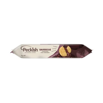 Peckish Rice Crackers Tangy BBQ - 90g