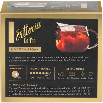 Vittoria Coffee Bags Mountain Grown 20 Pack