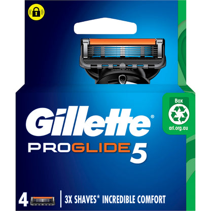 Gillette Proglide Razor Blades Replacement Cartridges 4 Pack
