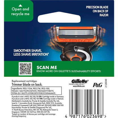 Gillette Proglide Razor Blades Replacement Cartridges 4 Pack
