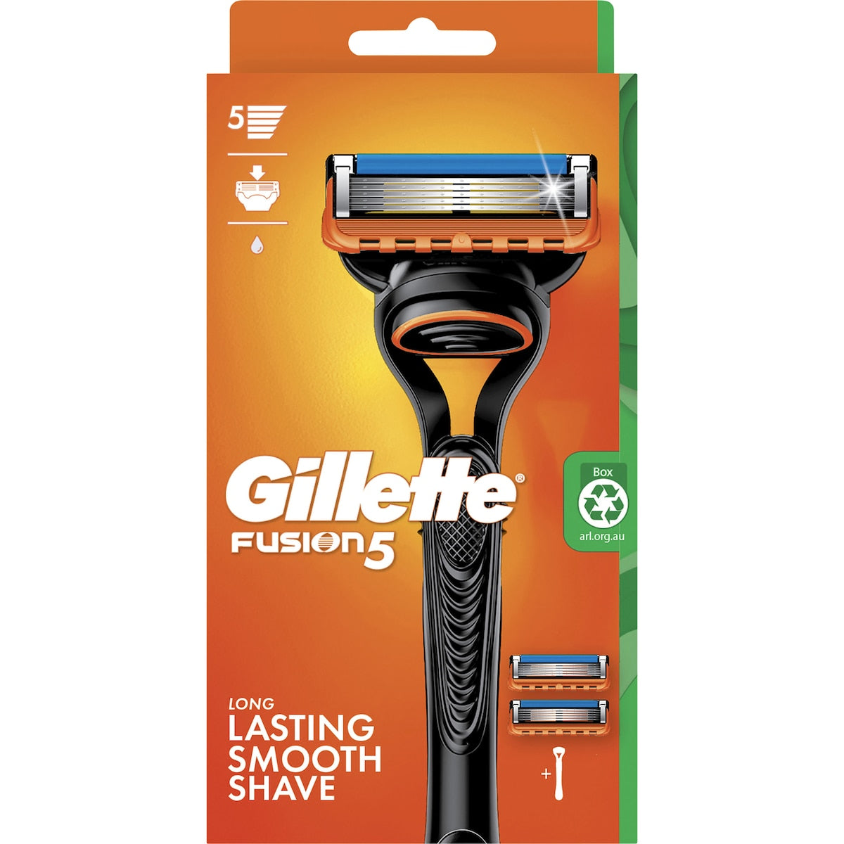 Gillette Fusion 5 Manual Mens Shaving Razor Each