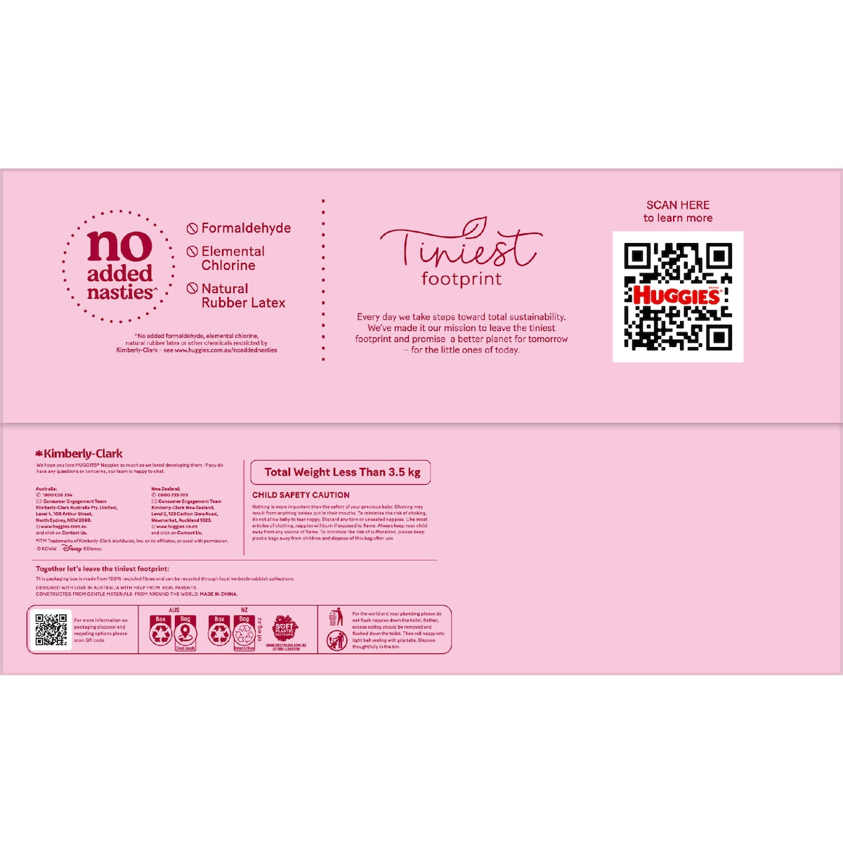 Huggies Ultra Dry Nappies Girls Size 6 (16kg+) 60 Pack