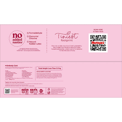 Huggies Ultra Dry Nappies Girls Size 6 (16kg+) 60 Pack