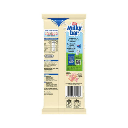 Milkybar Nesquik Strawberry Chocolate Block - 170g