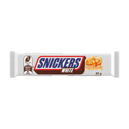 Snickers White Chocolate Bar Peanuts Caramel - 42g