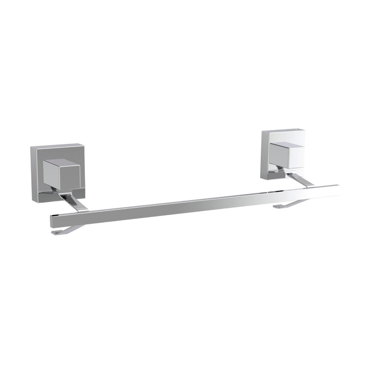 Fusion Loc 40cm 26kg Stainless Steel Suction Single Towel Rail
