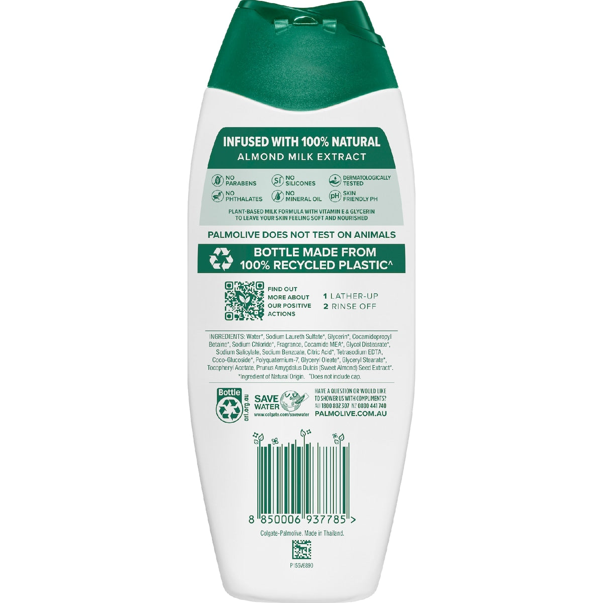 Palmolive Naturals Body Wash Shower Gel Coconut 500ml