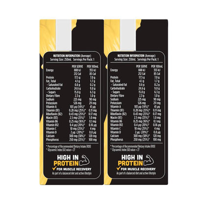 Sanitarium Up&go Protein Energize Liquid Breakfast Banana 250ml - 6 Pack
