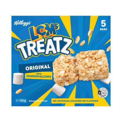 Kellogg's LCMs Treatz Original Bars 5 Pack - 130g