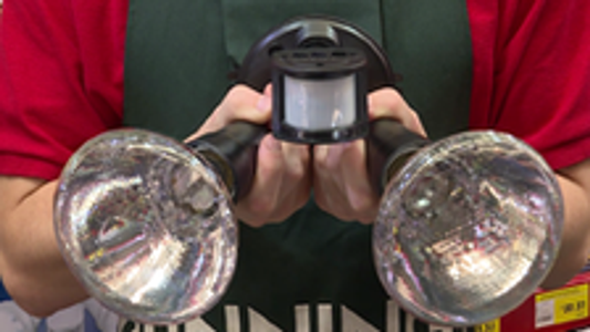 HPM Security Sensor Light - 150W - ABS Plastic - Motion Sensing