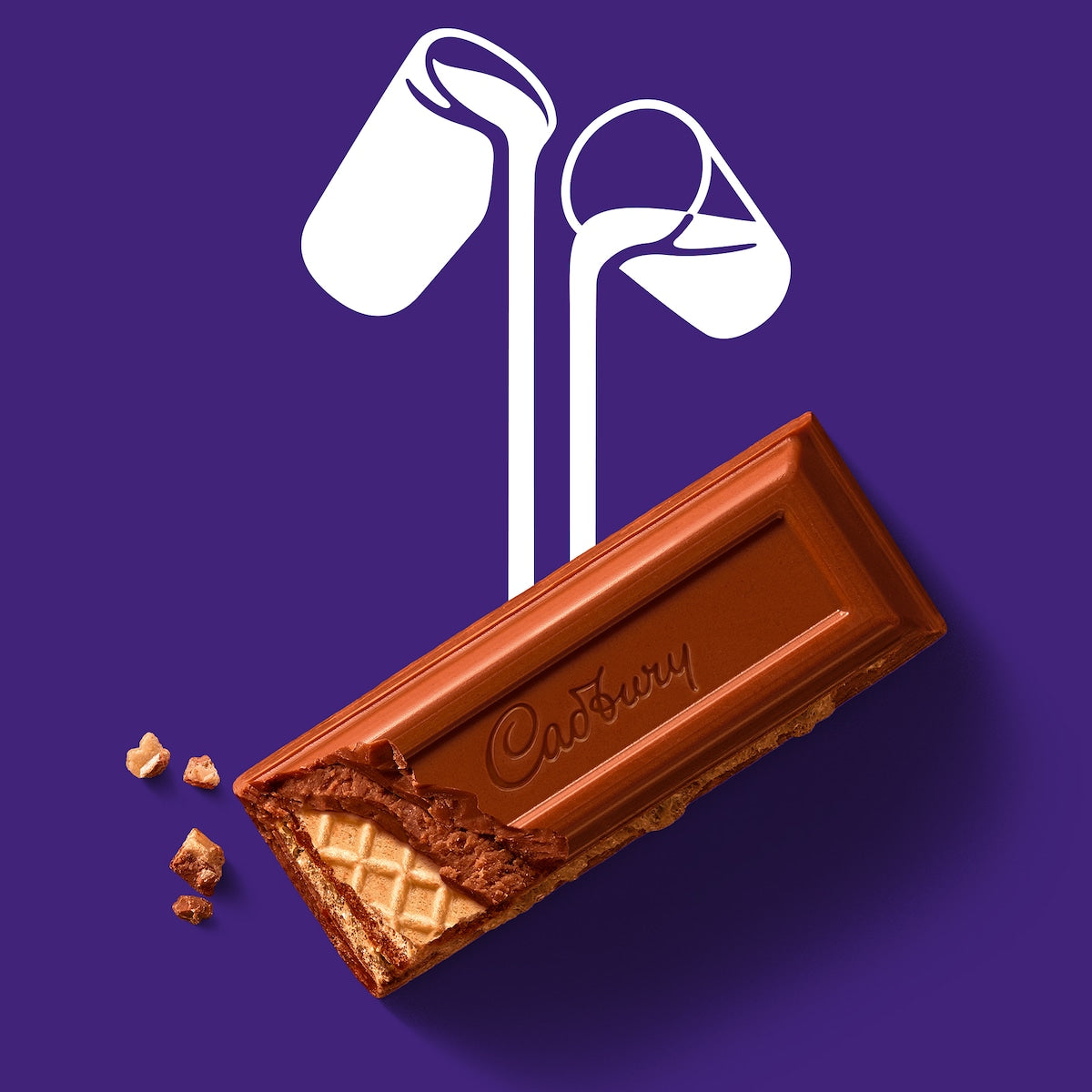 Cadbury Dairy Milk Breakaway Chocolate Block 180g