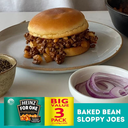 Heinz Baked Beans In Tomato Sauce Canned 220g X 3 Pack