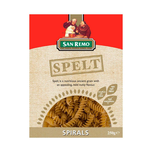 San Remo Spelt Spiral Pasta - 250g