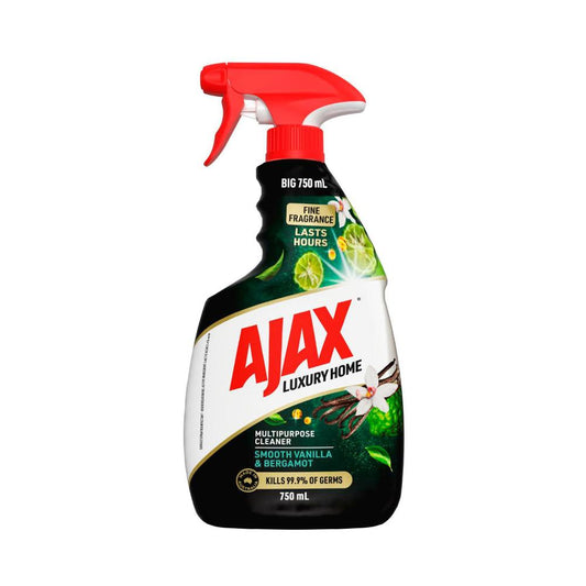 Ajax Luxury Home Smooth Vanilla & Bergamot Multipurpose Trigger - 750mL