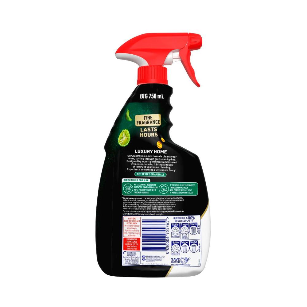 Ajax Luxury Home Smooth Vanilla & Bergamot Multipurpose Trigger - 750mL